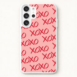 XOXO Pattern Phone Case for Galaxy S26 Ultra