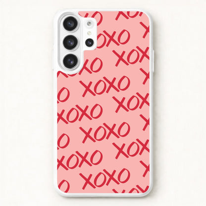 XOXO Pattern Phone Case for Galaxy S26 Ultra