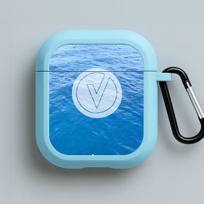 Vamps Logo Blue AirPods Case