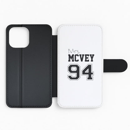 Mrs. McVey 94 - The Vamps Flip Wallet Phone Case