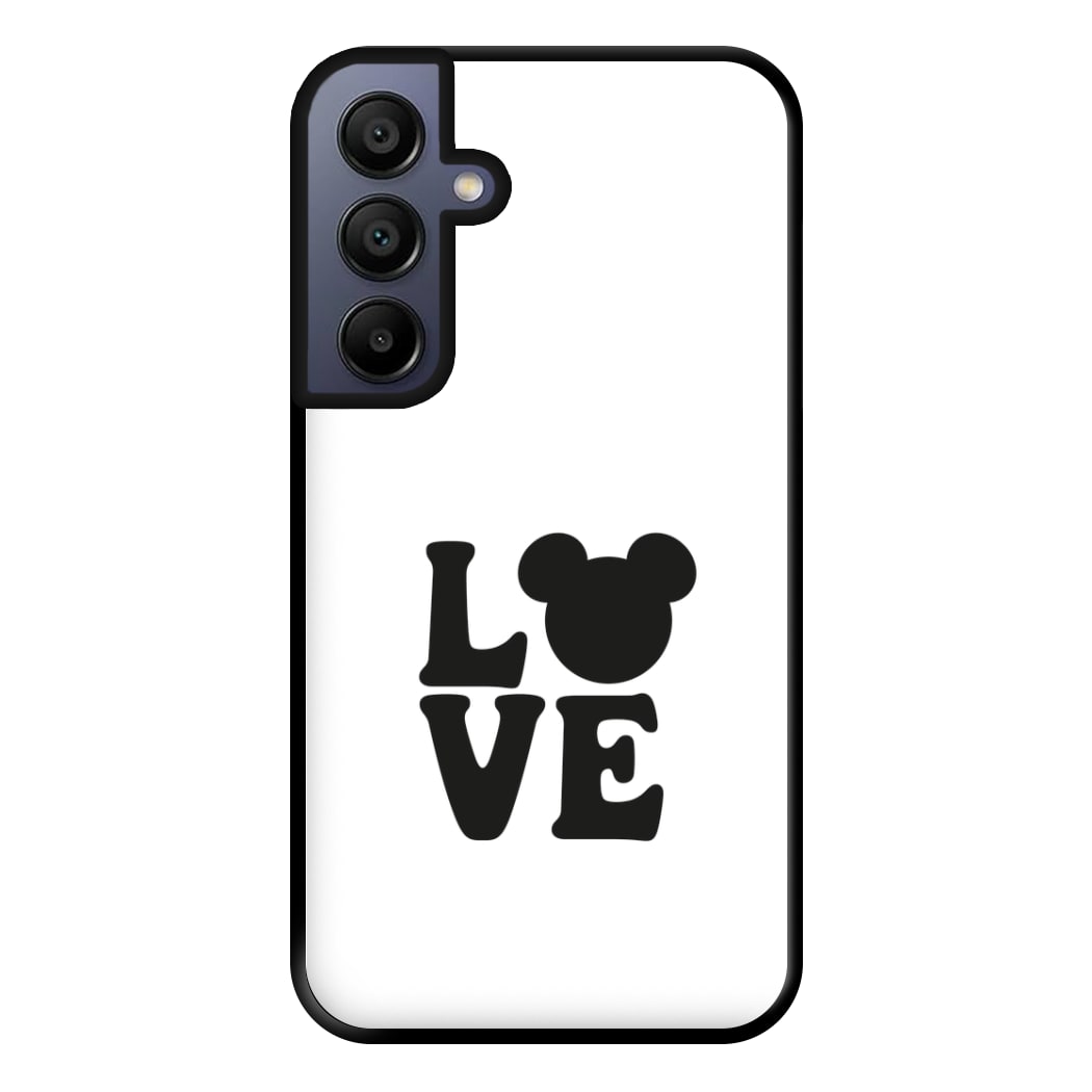 Mouse Love Valentine's Phone Case for Galaxy A15