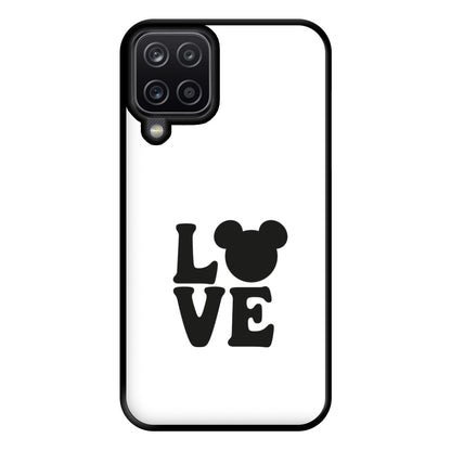 Mouse Love Valentine's Phone Case for Galaxy A12