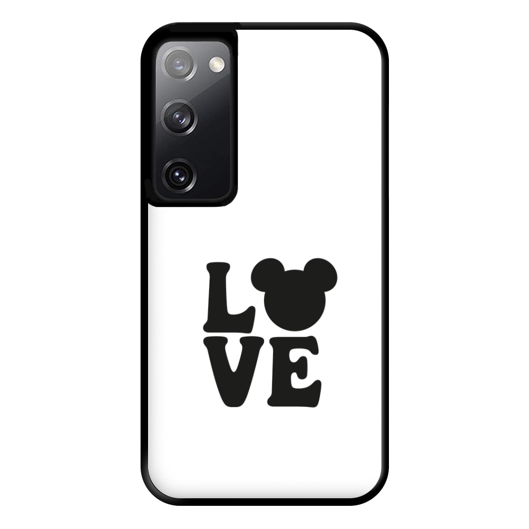 Mouse Love Valentine's Phone Case for Galaxy S20