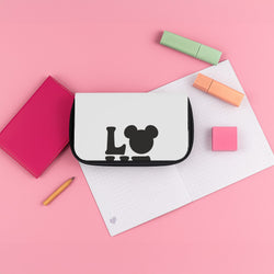 Mouse Love Valentine's Pencil Case