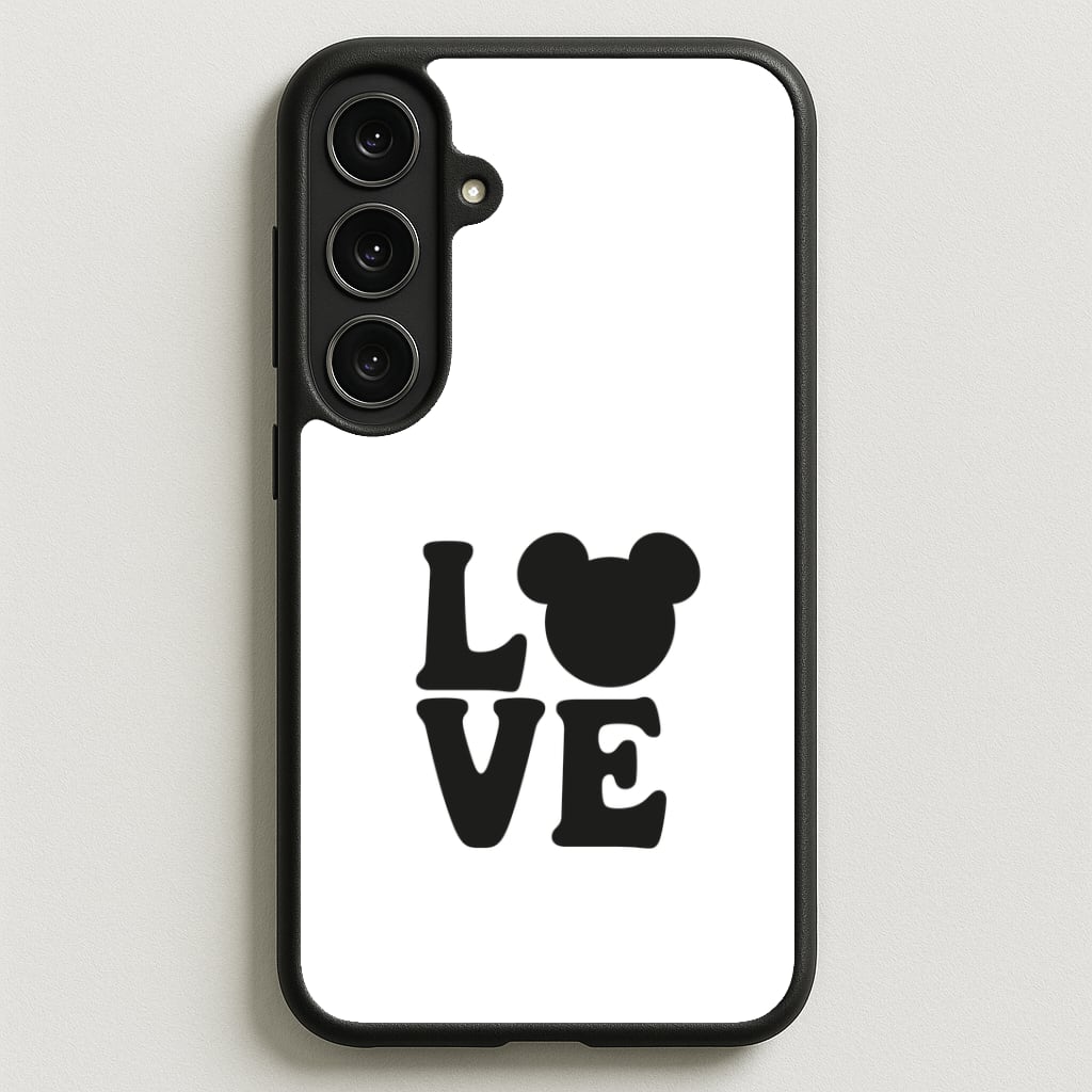 Mouse Love Valentine's Phone Case for Galaxy S25FE