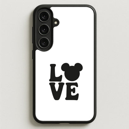Mouse Love Valentine's Phone Case for Galaxy S25FE