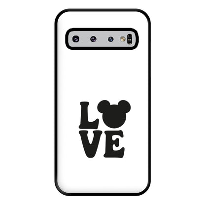 Mouse Love Valentine's Phone Case for Galaxy S10 Plus