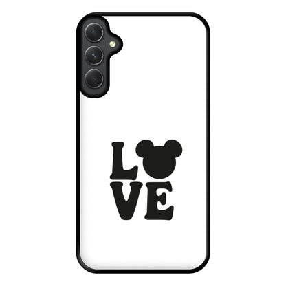 Mouse Love Valentine's Phone Case for Galaxy A54