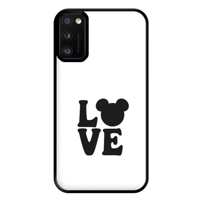 Mouse Love Valentine's Phone Case for Galaxy A41