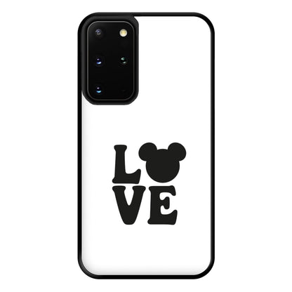 Mouse Love Valentine's Phone Case for Galaxy S20 Plus