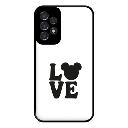 Mouse Love Valentine's Phone Case for Galaxy A53