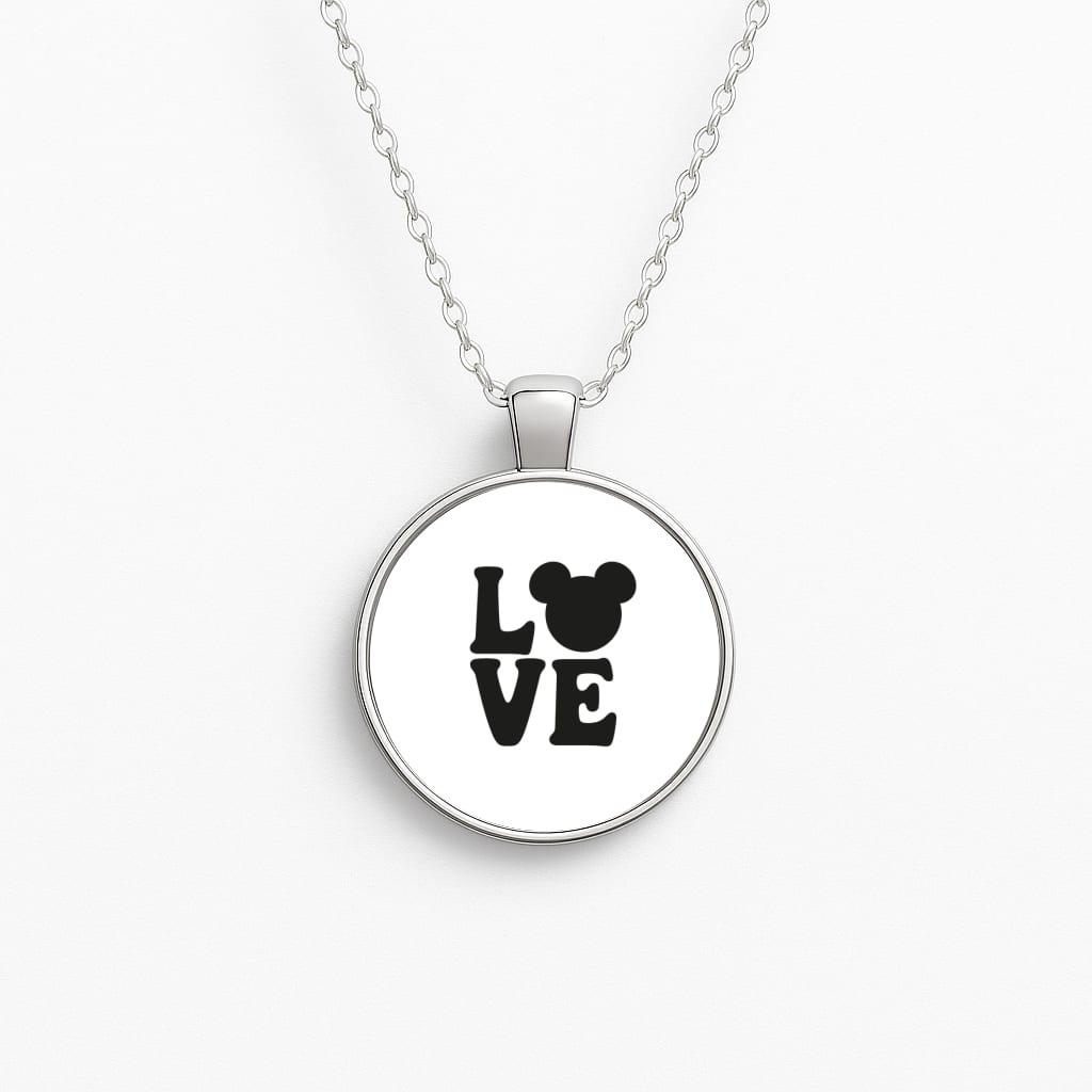 Mouse Love Valentine's Necklace