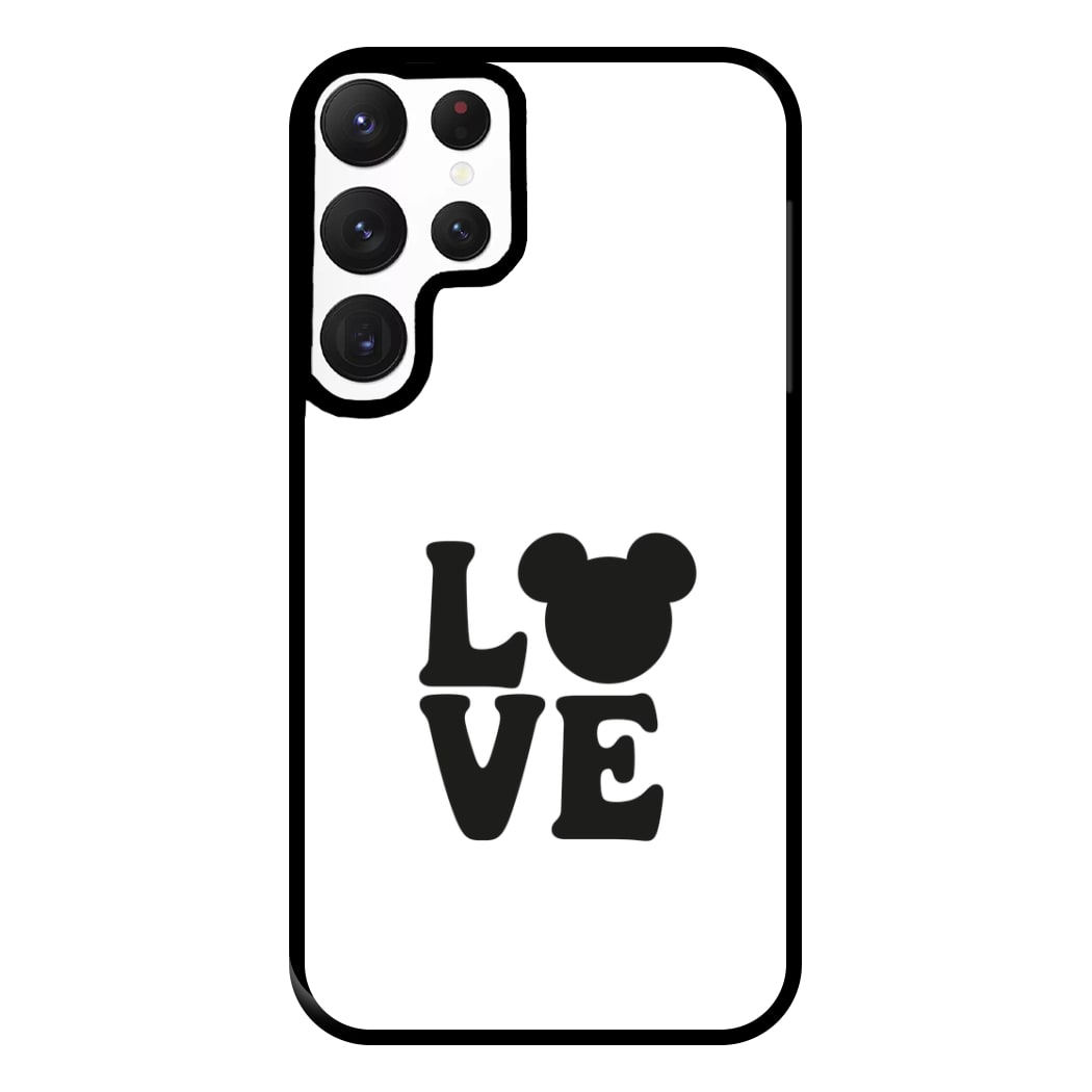 Mouse Love Valentine's Phone Case for Galaxy S22 Ultra