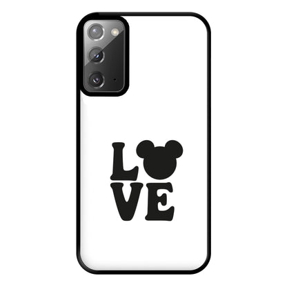 Mouse Love Valentine's Phone Case for Galaxy Note 20 Ultra