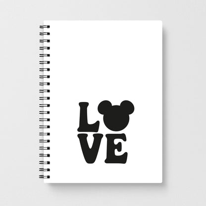 Mouse Love Valentine's Notebook