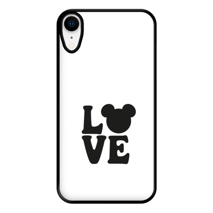 Mouse Love Valentine's Phone Case for iPhone XR