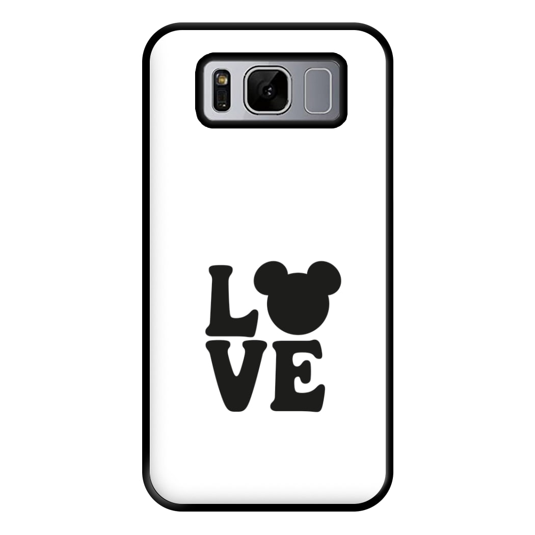 Mouse Love Valentine's Phone Case for Galaxy S8 Plus