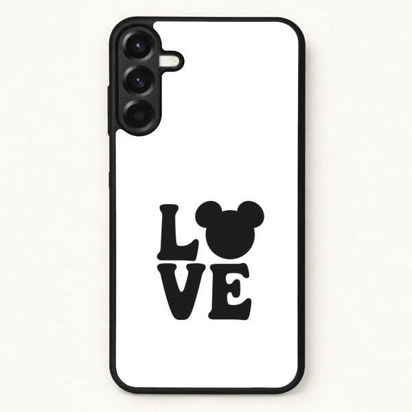 Mouse Love Valentine's Phone Case for Galaxy A17