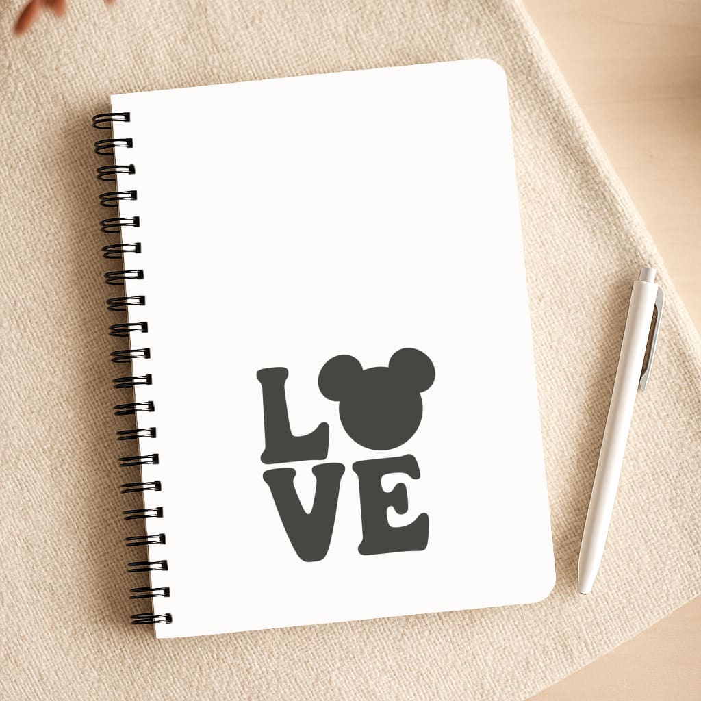 Mouse Love Valentine's Notepad