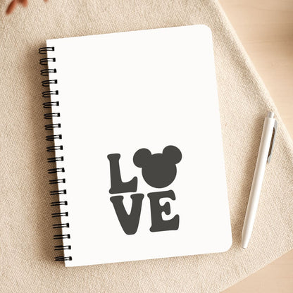 Mouse Love Valentine's Notepad