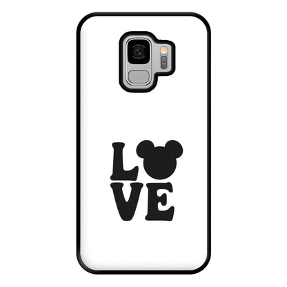 Mouse Love Valentine's Phone Case for Galaxy S9 Plus