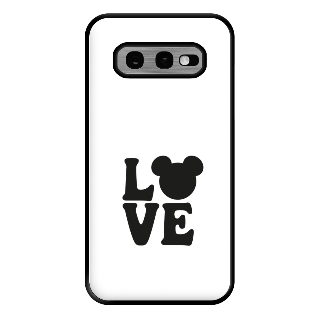 Mouse Love Valentine's Phone Case for Galaxy S10e