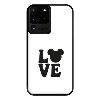 Mouse Love Valentine's Phone Case for Galaxy S20 Ultra