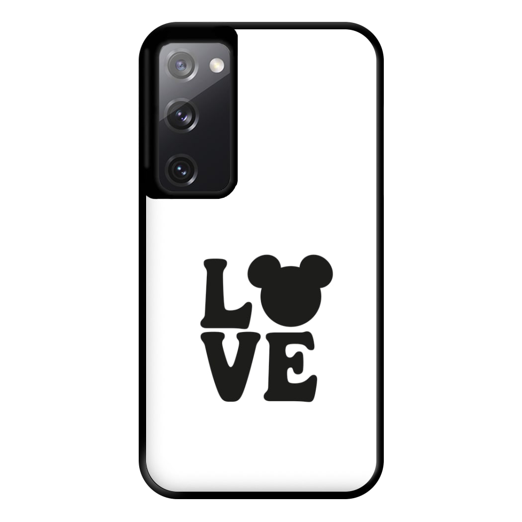 Mouse Love Valentine's Phone Case for Galaxy S20FE