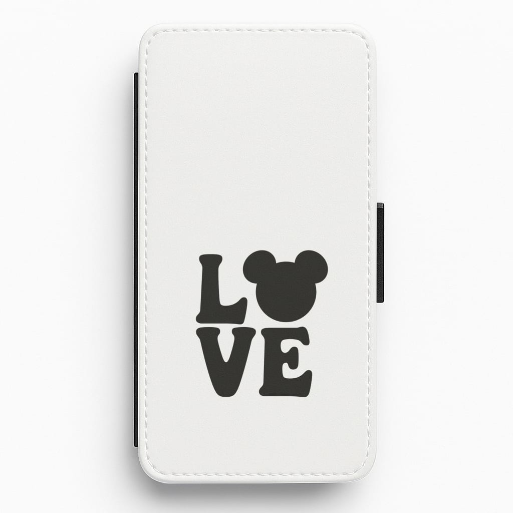 Mouse Love Valentine's Flip / Wallet Phone Case