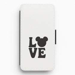 Mouse Love Valentine's Flip / Wallet Phone Case