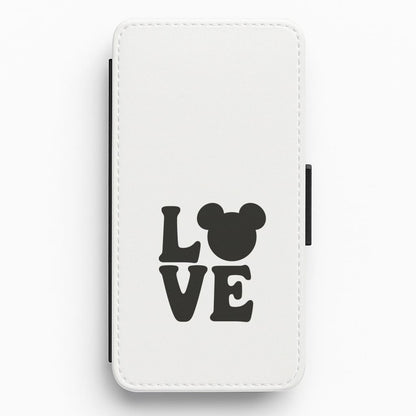 Mouse Love Valentine's Flip / Wallet Phone Case