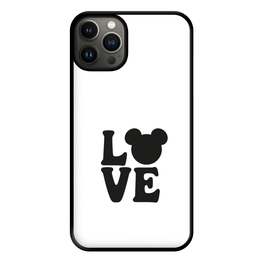 Mouse Love Valentine's Phone Case for iPhone 13