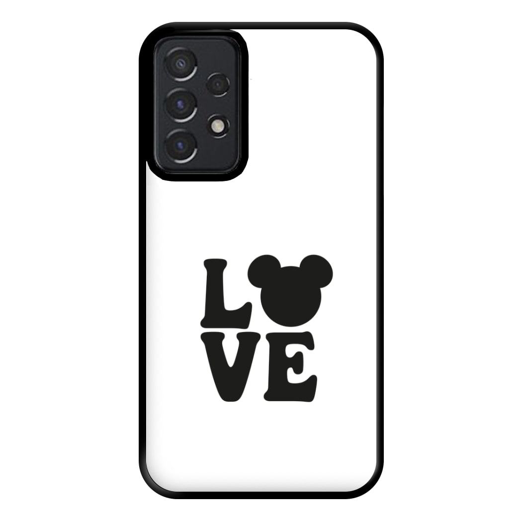 Mouse Love Valentine's Phone Case for Galaxy A52 / A52s