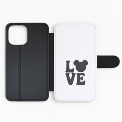 Mouse Love Valentine's Flip Phone Case