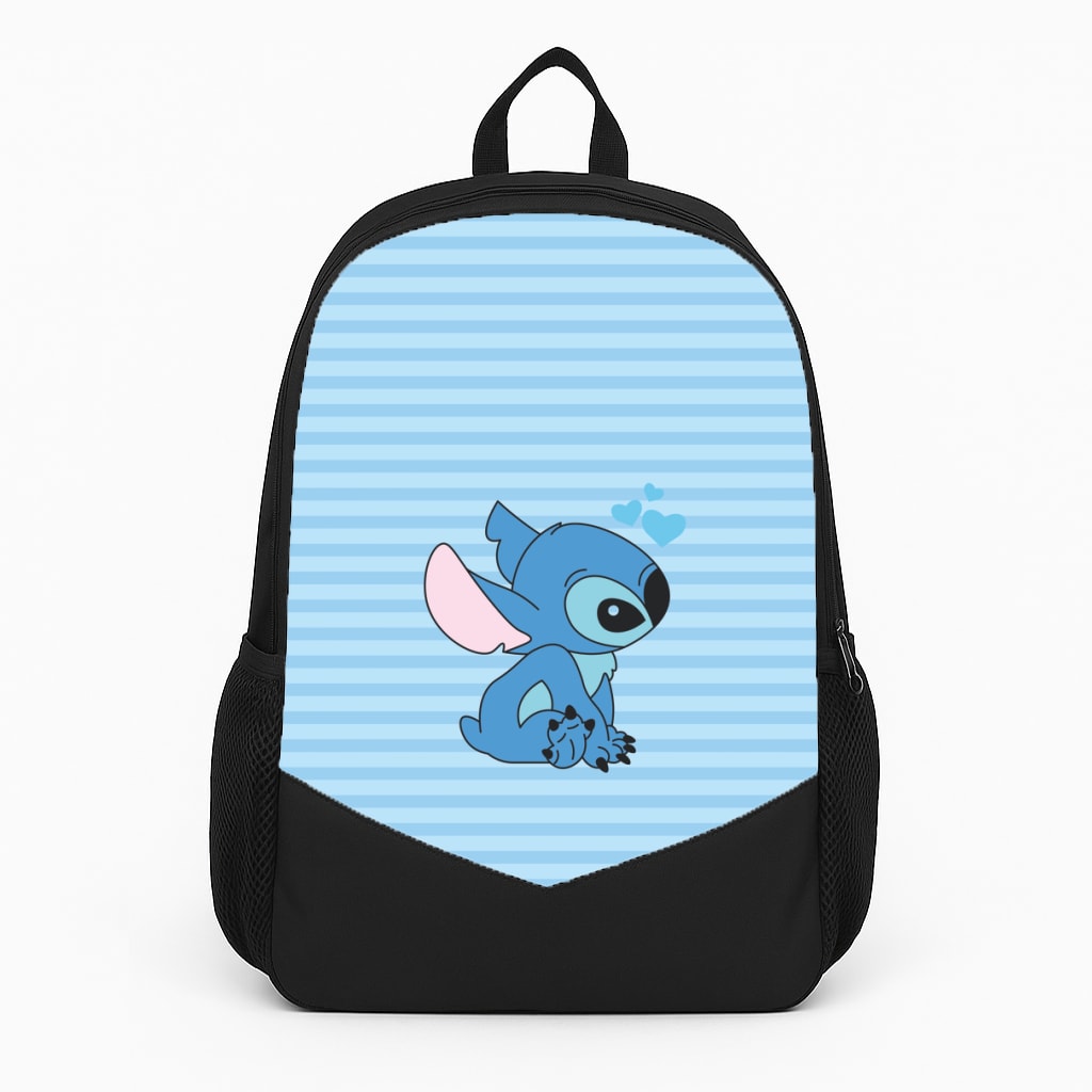 Blue Hearts Alien Blue Valentine's Backpack
