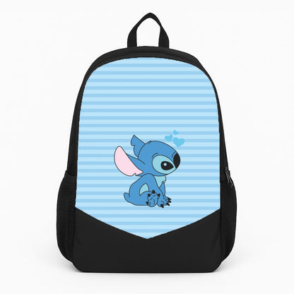 Blue Hearts Alien Blue Valentine's Backpack