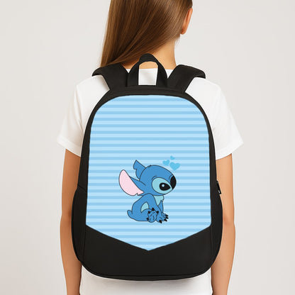 Blue Hearts Alien Blue Valentine's Backpack