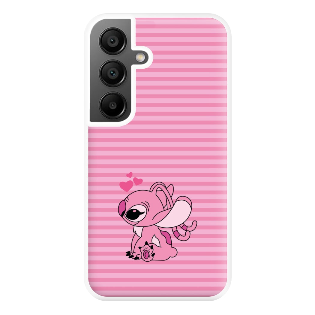 Angel Valentine's Phone Case for Galaxy A55