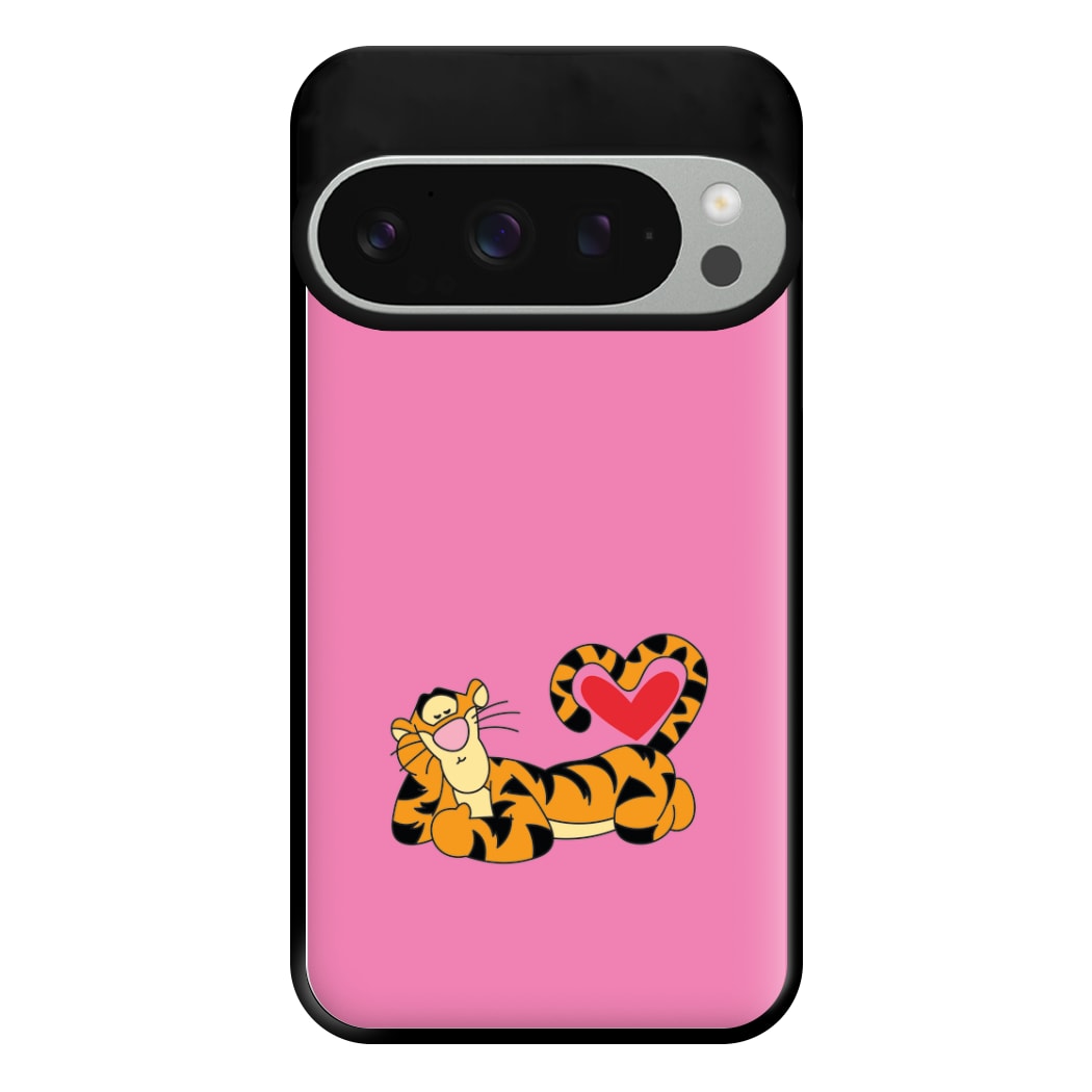 Tiger Valentine's Phone Case for Google Pixel 9 Pro XL