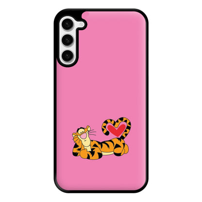 Tiger Valentine's Phone Case for Galaxy S23 Plus