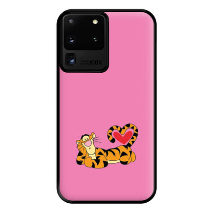 Tiger Valentine's Phone Case for Galaxy S20 Ultra