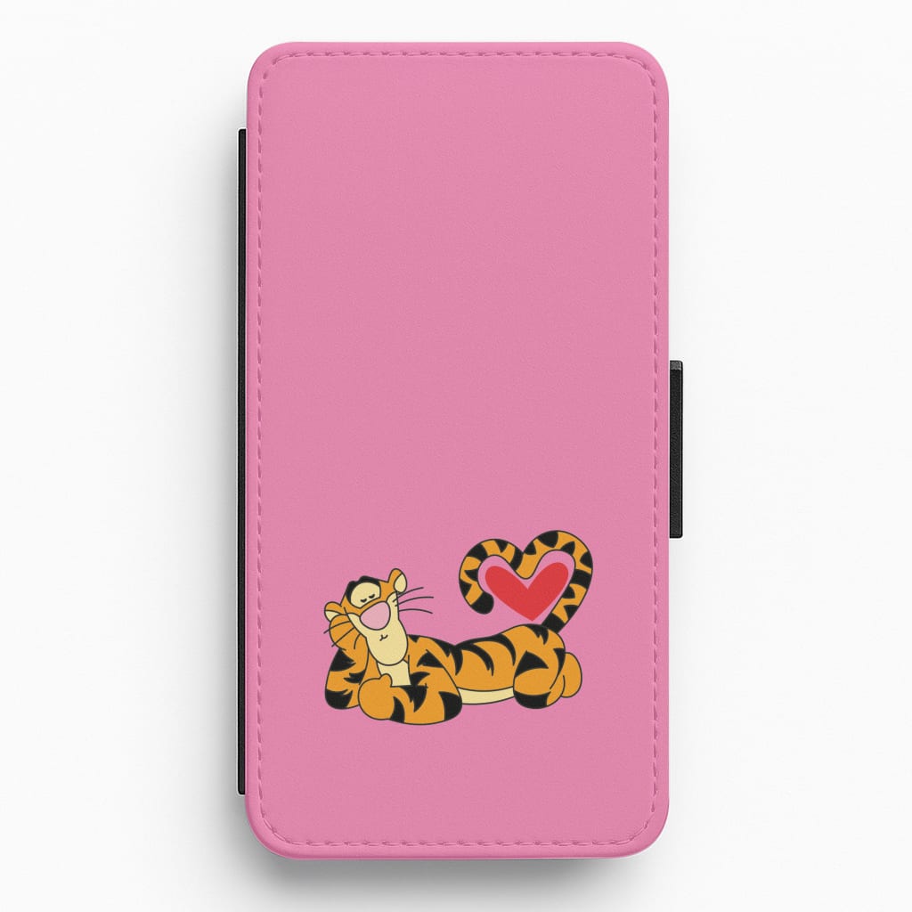 Tiger Valentine's Flip / Wallet Phone Case