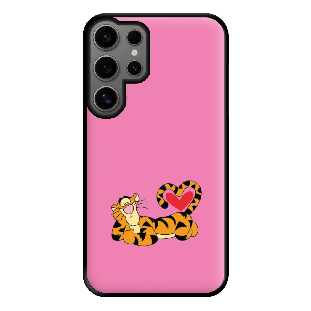 Tiger Valentine's Phone Case for Galaxy S24 Ultra