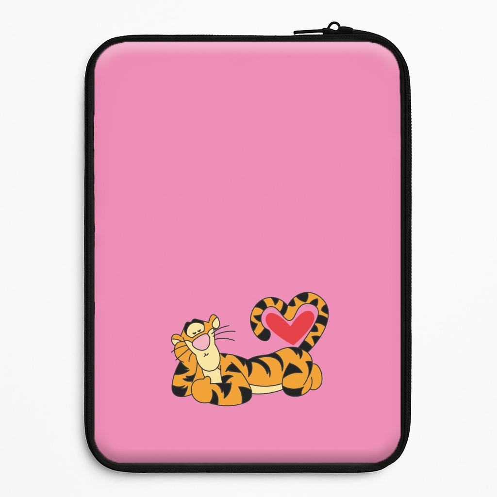 Tiger Valentine's Laptop Sleeve