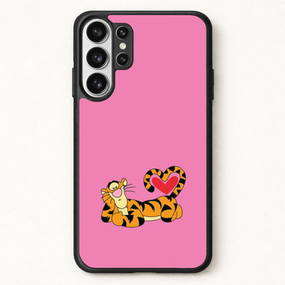 Tiger Valentine's Phone Case for Galaxy S26 Ultra