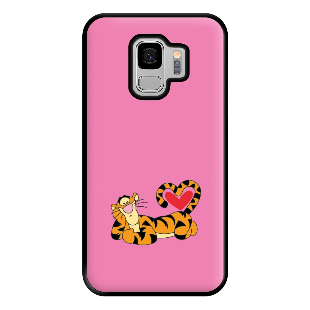 Tiger Valentine's Phone Case for Galaxy S9 Plus