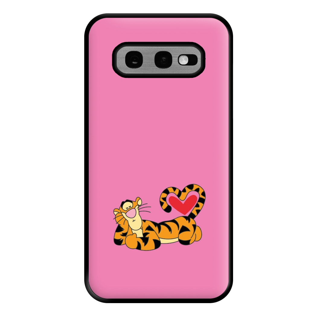 Tiger Valentine's Phone Case for Galaxy S10e