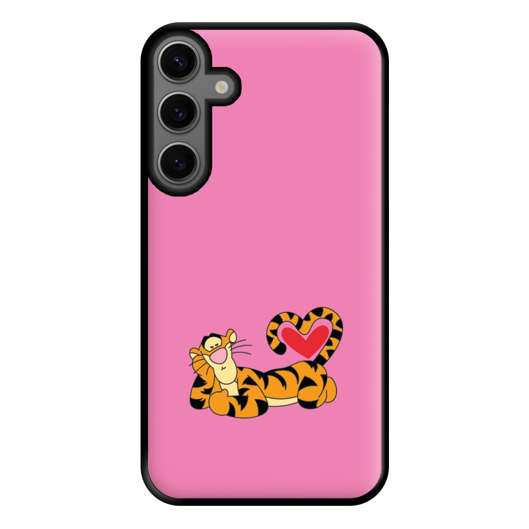 Tiger Valentine's Phone Case for Galaxy S23FE