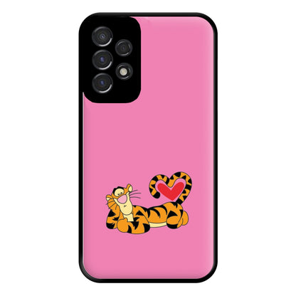 Tiger Valentine's Phone Case for Galaxy A53