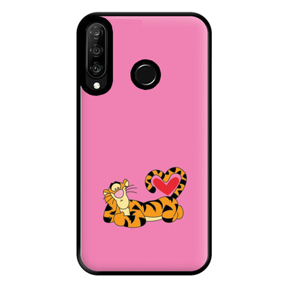 Tiger Valentine's Phone Case for Huawei P30 Lite